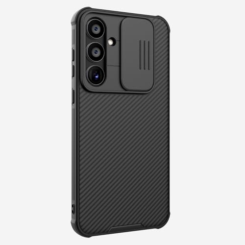 Nillkin CamShield Hülle für Samsung Galaxy A55 5G - Back Cover mit Kamera Slider - Extra Camera Protection - Schwarz