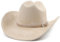 Melesh Großer Cowboyhut für Damen und Herren, breite Krempe, Cowgirls, Strand, Cattleman, Western Cowboys Hut, Beige, M