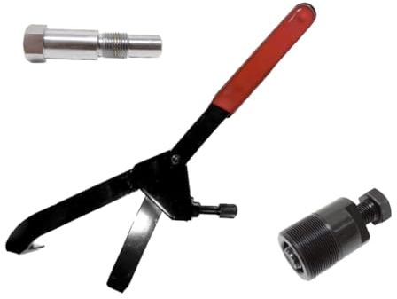 Kolbenstopper Blockierwerkzeug & Polradabzieher M27x1 passend für Yamaha Aerox MBK Nitro – M14 Kolbenstopper, Kupplungsglocken Blockierer, Polradabzieher