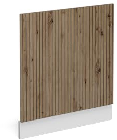 Vicco Panel Frontal R-Line, Roble Artesanal/Blanco, 45 cm, ET Roble