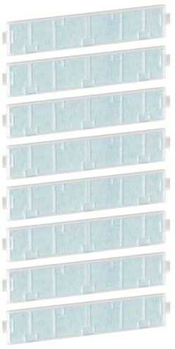 Carmerny MAC-408FT-E - Filtro de repuesto compatible con aire acondicionado Mitsubishi MAC-408FT-E, filtro para una filtración óptima del aire, paquete de 8