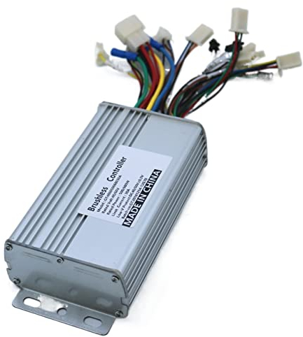 QIULKU Ebike Controller,E-Bike Controller 36v 48V/60V 500W/600W 30Amax BLDC Motor Controller Elektrischer Fahrrad-Dreirad-Controller-Treiber