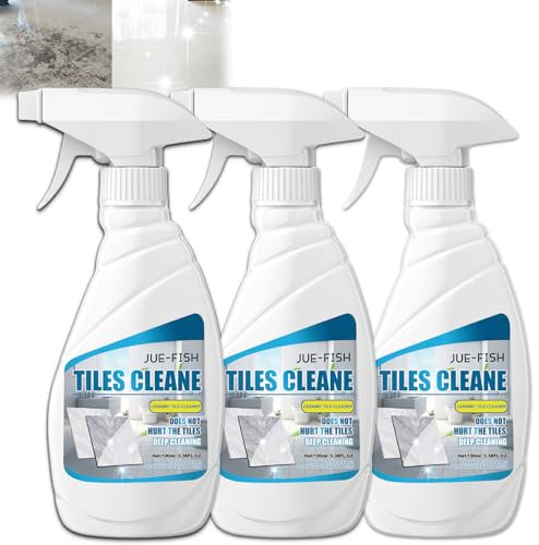 Reflexionm grout cleaner, Bathroom Descaler Stubborn Stains Cleaner, Tile Grout Cleaner Sprayer, Multifunction Bathroom Descaler Cleaner, for Ceramic, Marble and Granite (3)