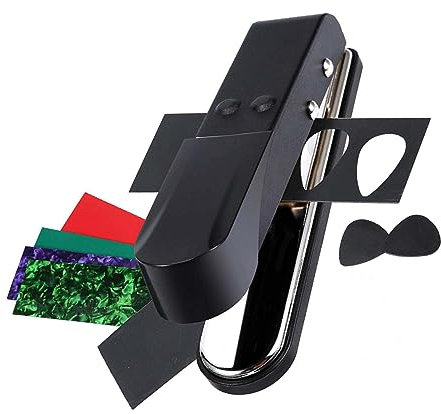 JOINPAYA Diy Gitarrenplektrum Stanzer Tragbarer Plektronschneider Für Individuelle Gitarrenpicks Leichtes Gitarrenzubehör Zum Basteln Aus Praktisches Zubehör Für Musiker Und Geschenkideen
