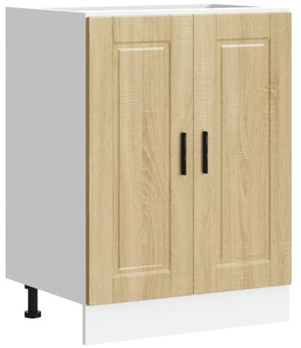 vidaXL Armoire de Cuisine Porto chêne Sonoma Bois d ingénierie