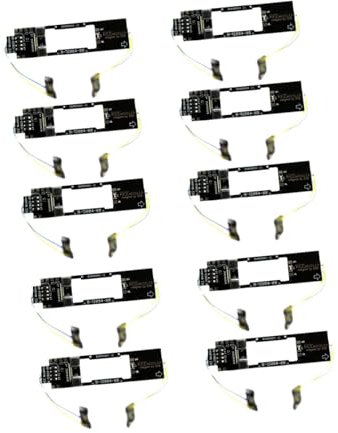 Oshhni 10x N-Spur-Modelleisenbahn-IC-Board-Modifikation DIY elektrische Zugteile PCB-Leiterplatte für 1:160-Szenenlayout
