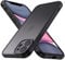 Mugust Matte Case for iPhone 11, Shockproof Military Grade Drop Protection, Frosted Translucent Back IPhone Cover, Anti-Fingerprint for IPhone 11 (Black)