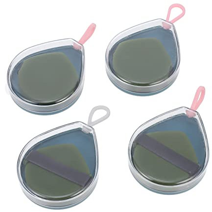 Vaguelly 4stücke Puder Schwamm Für Make-up Nass Und Trockenanwendung Wiederverwendbar Für Foundation Puder Und Lidschatten