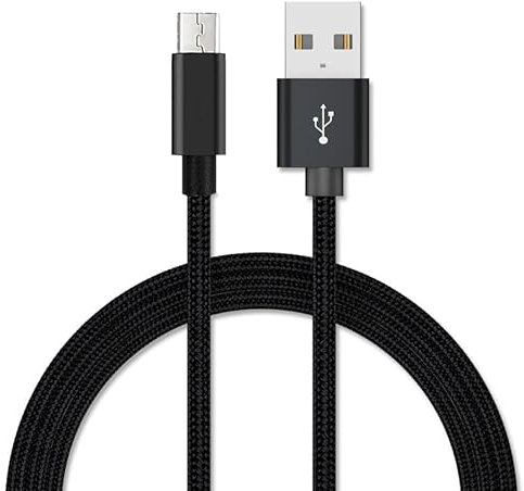Cordon d'alimentation compatible avec Fire Stick Firestick - Câble USB de rechange pour Samsung HTC - Accessoires TV super longs de 3 m