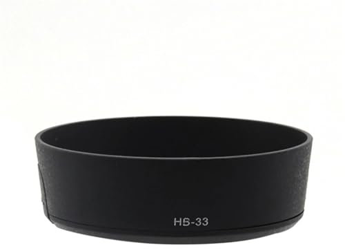 YLHKLFJJ Bajonett-Kamera-Gegenlichtblende, Ersatz for HB-33 for Nikon AF-S DX 18–55 mm F/3,5–5,6 G ED for HB33