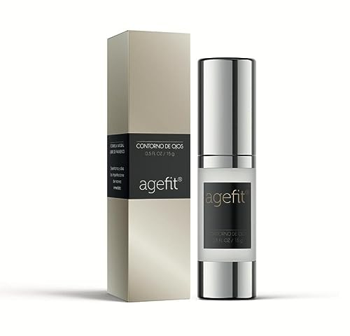 Agefit Anti-Aging Serum zur Minderung von Falten - 15 ML - Augencreme, mildert Falten, mehr Straffheit, feuchtigkeitsspendend - Hautpflege f'ür Frauen und Männer