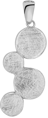 Akzent Anhänger für Damen in 925 Silber, 100% Wasserfest & Hautverträglich