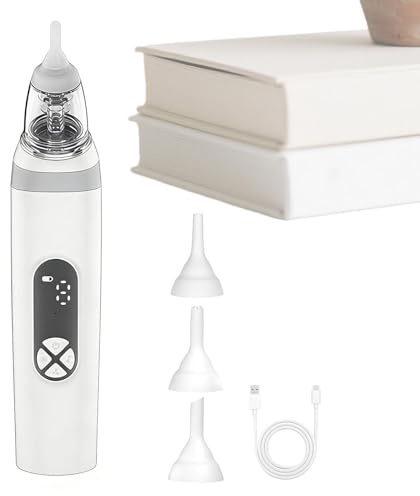 Aspiratore Nasale Elettrico | Silenzioso Lavabile A 3 Livelli | Aspiratore Nasale A Forte Aspirazione | Per Ragazzi, Ragazze, Bambini, Amanti, Famiglie, Amici