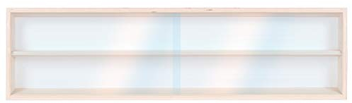 Alsino V-70.2 Vitrine Spur HO & N Regal H0 70 cm 2 Fächer