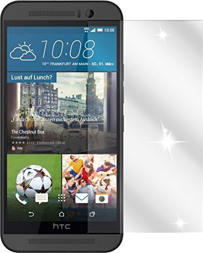 dipos I 6X Schutzfolie klar kompatibel mit HTC One M9 Folie Displayschutzfolie