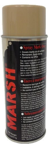 Marsh Mark Over Paint, 11 oz spray Can, Tan by Marsh