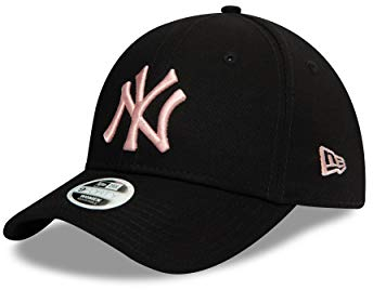New Era New York Yankees MLB Cap 9Forty Basecap verstellbar Damen Baseball Colour Essential schwarz - One-Size