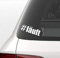 Dinger-Design Aufkleber Hashtag #läuft Auto Tuning Decal Stickerbomb (Weiß)
