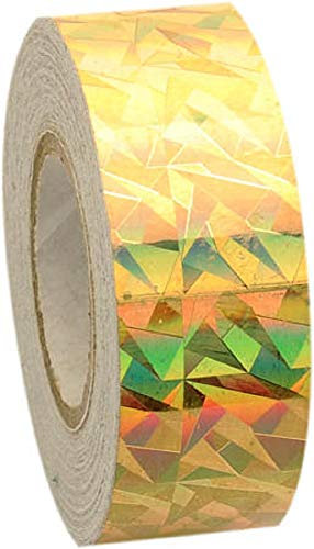 Pastorelli Nastro adesivo metallico Crackle per decorazione a cerchio (oro)