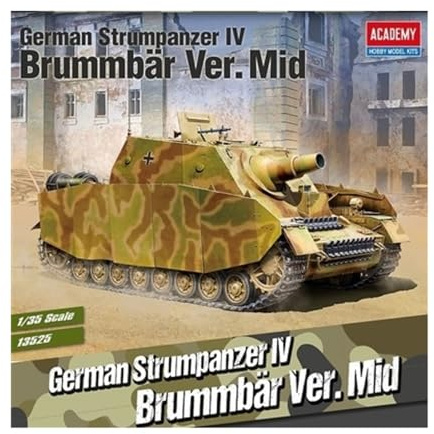 Academy 493525 1/35 Sturmpanzer Iv Brummbär mittlere Version