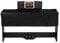 STTC Piano Keyboard Dust Cover, PU Leather Protection Universal 88 Keys Electronic Keyboard Cover Dustproof Protector with Book-stand Opening, Black
