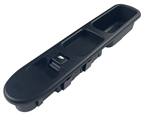 FanPaYY Interruptor de Control Elevalunas Botón 207 de ventana eléctrica para Peugeot 6490.HQ 6554.HJ lado Pasajero 6 pines