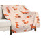 Red Fox Cartoon, Warm Cosy - Leichte Bett Flanell Decke Decke - Elegante Decke für Sofa Stuhl und Bett