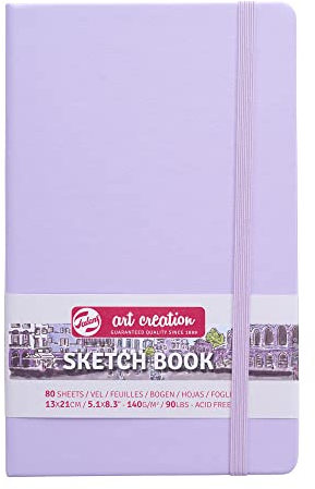 Talens Art Creation Skizzenbuch 80 Blatt, 13 x 21 cm, Pastellviolett
