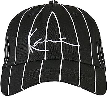 Karl Kani Accessoires KA-HW011-001-02 Signature Pinstripe Cap Black/White, one Size