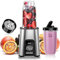 VEWIOR Smoothie Blender, 900W Personal Blender for Shakes and Smoothies, Blenders for Kitchen, Smoothie Juice Mixer with 2 * 22Oz BPA-Free To-Go Cups