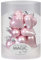 MAGIC 8 STK. Herzen 4cm Glas Weihnachtsschmuck Weihnachtskugeln Weihnachtsdeko Christbaumkugeln Christbaumschmuck (Lovely Magnolia // rosa)