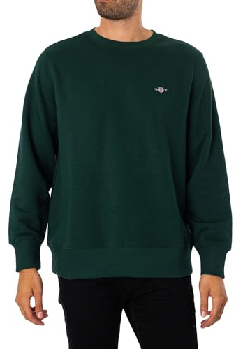 GANT Mens Shield Crew Neck Sweater