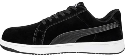 PUMA Safety Iconic Low S1PL ESD FO HRO SR Unisex Sicherheitsschuhe rutschfest metallfrei Fiberglaskappe