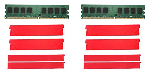 Osmond 2 x 4 GB di RAM DDR2 + giubbotto di raffreddamento 800 MHz PC2-6400S 240 pin 1,8 V DIMM per RAM PC desktop AMD