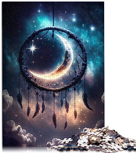 Puzzle für Erwachsene, Traumfänger, 1000-teiliges Puzzle, Holzpuzzle, geeignet für Erwachsene und Kinder ab 12 Jahren, tolle Geschenke für Weihnachten, Größe: 50x75 cm