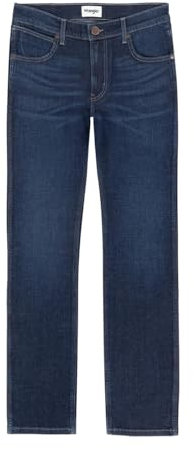 Wrangler Herren Jeanshosen - Regular Fit Jeans - Greensboro - Dunkelblau - 34/32