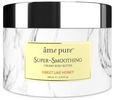 Ame Pure Body Butter - 200 ml Körpercreme - Körperlotion für trockene Haut - Körperbutter für Frauen, es ist die Body Lotion, die Frauen lieben - Gönnen Sie sich reine Pflege!
