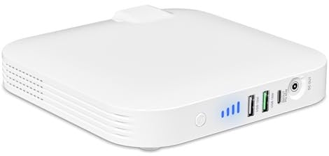 SBAOH - Estación de energía portátil 65WH,generador solar de 100 W con AC/DC/USB, caja fuerte con protección BMS, 3 modos de luz LED, planta de energía solar para camping, exterior, viajes y