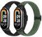 XANS 2 PCS Cinturino Elastico Intrecciato Compatibile con Xiaomi Smart Band 8/Xiaomi Smart Band 9, Nylon Cinturini di Ricambio Regolabile Elastico Cinturino per Xiaomi Mi Band 9/Xiaomi Mi Band 8