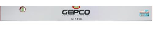 GEPCO Richtlatte 60-200cm Aluminium Putzlatte 2 Libellen Wasserwaage 100 cm