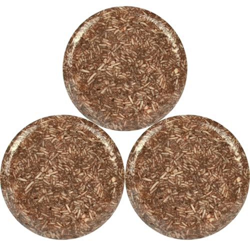 Haarverdunking Shampoo Bar, 3pcs Erfrischte magische Haarpflege Botanische Seife, Shouwu für graue Haare, Verdunkelung und Wachstumserscheinung, Unisex Haarpflege