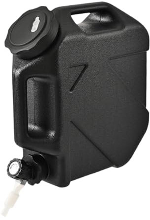10L Reservoir Eau Camping, Récipient d'eau avec Robinet, Bidon d'eau en Plastique avec Poignée, Jerricane d’Eau Potable, Contenants d'eau de Camping, pour Barbecue Voyage Voiture Maison Extérieur