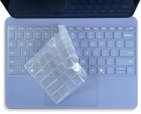 CaseBuy Housse de clavier de qualité supérieure pour ordinateur portable Microsoft Surface (2025) Copilot+ PC 13 Snapdragon X Plus, Surface Pro 2 en 1 pour ordinateur portable/tablette (2025) 12