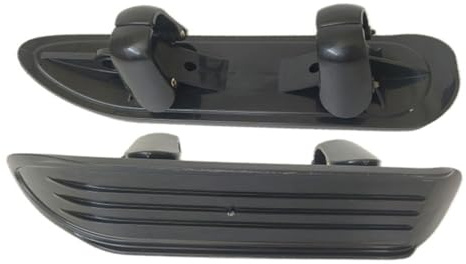 Schnell zu installierender Skiaufsatz für Kinderwagen, breite Kompatibilität, Räder, 12–50 cm Durchmesser, einfache Montage, Kinderwagen, Schlitten, Bodenplatte