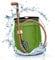 Source Kangaroo Trinkblase, braun, 1000 ml