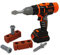 Smoby Black And Decker 500280 Mechanical Cordless Screwdriver