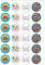 24 Precut Round Edible Wafer Paper Sorry You Are Leaving Goodbye Good Luck Toppers Decorations