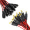 WMYCONGCONG Lot de 40 Câble d'alimentation 12 V 5 A CC avec connecteur mâle femelle pour caméra de sécurité CCTV, connecteur adaptateur secteur 5,5 mm x 2,1 mm