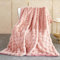 SHANNA Couverture 100x160 cm, Coperta Plaid Lapin en Peluche Super Douce et Duveteux, Plaid Fausse Fourrure Haute Qualité, Polyvalente Plaid Polaire Chaude et Confortable pour Chambre Canapé Voyage