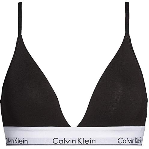 Calvin Klein Ll Triangle 000qf5650e, Triangolo Donna, Nero (Black D), XS